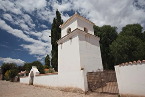 Argentina, Jujuy Province, Uquia. 17th century church exterior