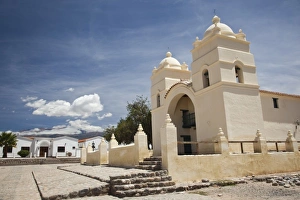 Images Dated 5th March 2009: Argentina, Salta Province, Molinos. Iglesia San Pedro de Nolasco