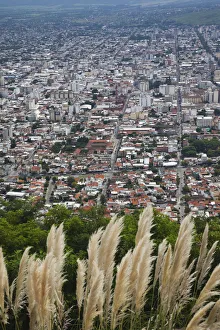 Images Dated 2nd March 2009: ARGENTINA, Salta Province, Salta. View from Cerro San Bernardo, daytime