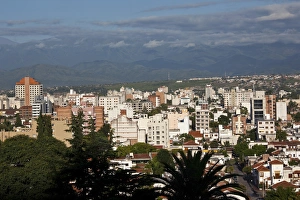 Images Dated 4th March 2009: ARGENTINA, Salta Province, Salta. View from the east, morning