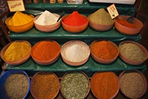 Argentina, Salta Province, Salta. Mercado Central: spices