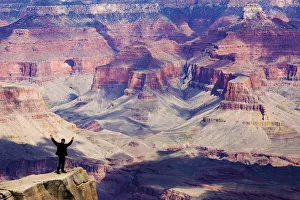 Images Dated 12th March 2016: Arizona, Grand Canyon National Park, South Rim, Mather Point