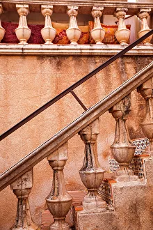 Adobe Prints: Arizona, USA. Terracotta stairs