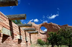 Reservation Prints: Arizona, Window Rock. Capital of the Navajo nation & seat of tribal government