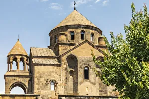 Images Dated 2019 October: Armenia. Armavir Province. Vagharshapat. Exterior view of the Saint Hripsime Church