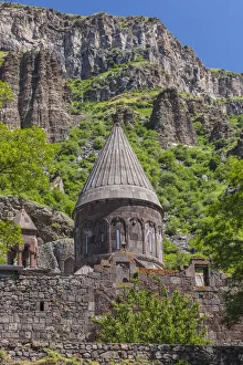 Armenia Prints: Armenia, Geghard. Geghard Monastery, Surp Astvatsatsin Church, 13th century