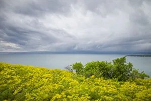 Armenia Prints: Armenia, Sevan. Lake Sevan from Sevanavank Peninsula during summer