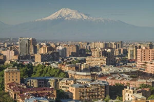 Editor's Picks: Armenia, Yerevan. The Cascade, the city and Mt. Ararat