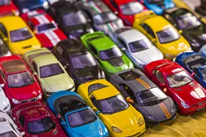 Still Life Prints: Armenia, Yerevan. Vernissage Market, toy cars