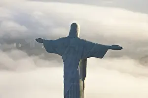 Images Dated 5th December 2011: The Art Deco statue of Jesus, known as Cristo Redentor (Christ the Redeemer)