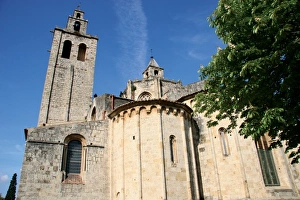 Images Dated 16th April 2006: Art romanesque. The Royal Benedictine Monastery of Sant Cugat. Built betwenn the 9th