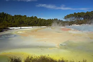 Artists Palette, Waiotapu Thermal Reserve, near Rotorua, North Island, New Zealand