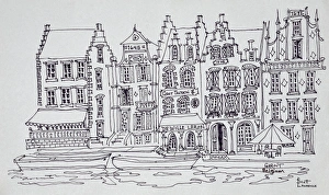 Belgium Prints: Artwork by Scott Lawrence