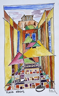 Greece Collection: Artwork by Scott Lawrence