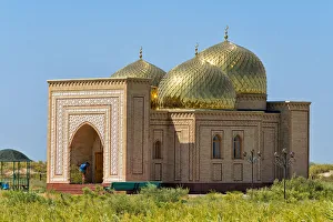 Architecture Prints: Arystan Bab Mausoleum near Kogam, Kazakhstan