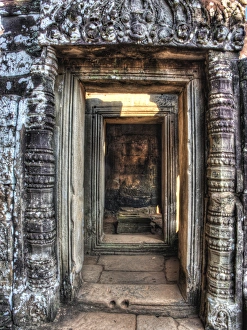 Cambodia Collection: Asia; Cambodia; Angkor Watt; Siem Reap; Faces of the Bayon Temple