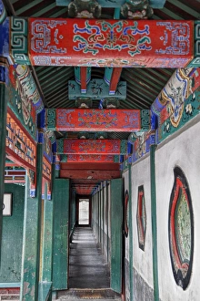Rooftop Prints: Asia; China; Beijing; Building Detail Summer Palace