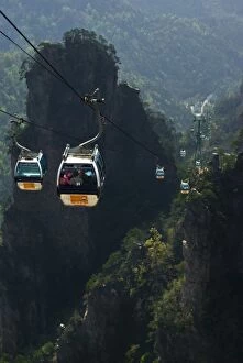 Asia, China, Hunnan Province, Zhangjiajie National Forest Park. Emperor Mountain