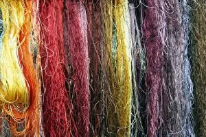 Asia, China, Suzhou. Chinese silk threads