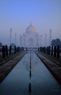 Tribute Prints: Asia; India; Agra. Taj Mahal