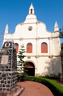 Asia, India, Kerala, Kochi (Cochin). St. Francis Church