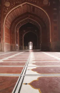 Images Dated 25th January 2014: Asia, India, Uttar Pradesh, Agra, Taj Mahal, UNESCO World Heritage Site