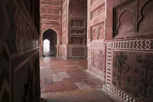 Images Dated 25th January 2014: Asia, India, Uttar Pradesh, Agra, Taj Mahal, UNESCO World Heritage Site