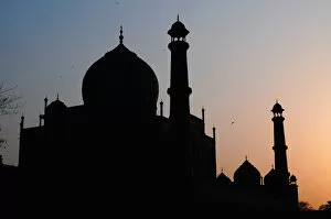 Asia, India, Uttar Pradesh, Agra. The Taj Mahal