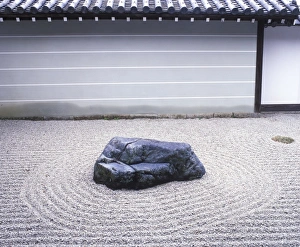 Rock Garden Prints: Asia, Japan, Kyoto, Nanzenji Temple Rock Garden