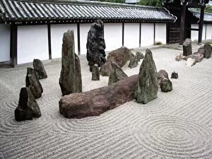 Asia, Japan, Kyoto. Zen Garden