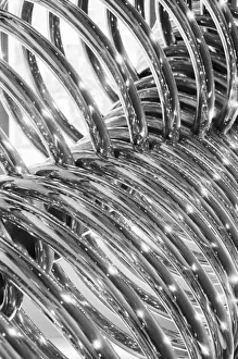 Shine Prints: Asia, Japan, Tokyo. Coiled pipe, Tepco Energy Museum, Shibuyaku