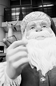 Asia, Japan, Tokyo. Santa Claus in Ikebukuro