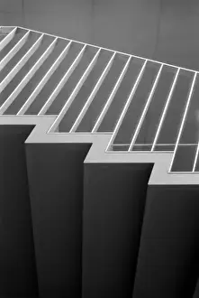 Stair Case Prints: Asia, Japan, Tokyo. Stairs at the Tokyo International Forum in Marunouchi
