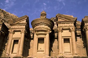 Petra Prints: Asia, Jordan, Petra. El Deir, the Monastery