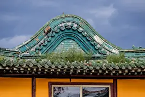 Images Dated 16th August 2015: Asia, Mongolia, Ulaanbaatar, Gandantegchinlen (Gandan) Monastery