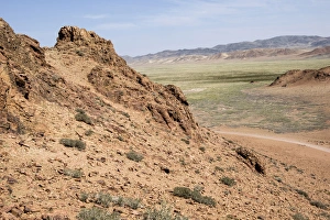 Asia, Mongolia, Western Mongolia, Khovd Province, Altan Hokhii, high desert valley