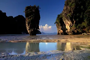 Karst Prints: Asia, Thailand, Ao Phangnga NP, Karst Islands, Andaman Sea