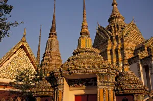 Asia, Thailand, Bangkok, Wat Po, citys oldest and largest Buddhist temple