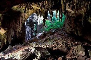Stalactite Prints: Asia, Thailand, Phangnga Bay NP