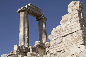 Images Dated 24th September 2014: Asia, Turkey, the Archaeological Site of Didyma ruins. Didyma, means atwina in Greek