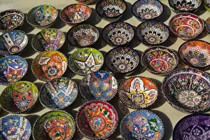 Pottery Prints: Asia, Turkey, Avanos. Avanos is noted for its Turkish craft skills, particularly, its
