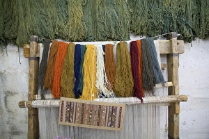 Images Dated 13th September 2014: Asia, Turkey, Cappadoica, Nevsehir, Urgup. Turkish Carpet weaving is one of the oldest
