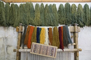 Images Dated 13th September 2014: Asia, Turkey, Cappadoica, Nevsehir, Urgup. Turkish Carpet weaving is one of the oldest
