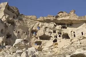 Images Dated 13th September 2014: Asia, Turkey. Christian Cave Churches and Monasteries in Cappadocia Turkey