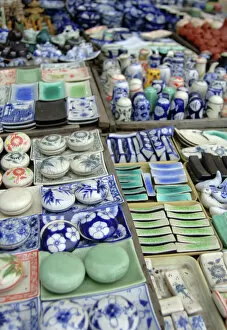 Asia, Vietnam. Ceramics for sale, Hoi An, Quang Nam Province