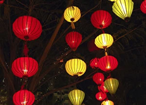 Images Dated 13th January 2006: Asia, Vietnam. Lanterns during Chinese New Year, Saigon, Ho Chi Minh City