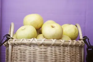 Images Dated 11th October 2007: Asian Pears (selective focus), San Juan Island, WA