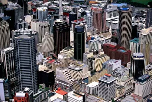 Images Dated 26th September 2005: Auckland Central Business District - aerial