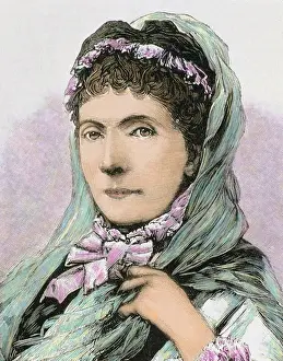 Contemporary History Prints: Augusta of Saxe-Weimar-Eisenach (Augusta Marie Luise Katharina von Sachsen-Weimar-Eisenach)