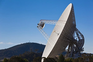 Australasia Prints: Australia, Australian Capital Territory, ACT, Canberra, radio telescopes of the Canberra